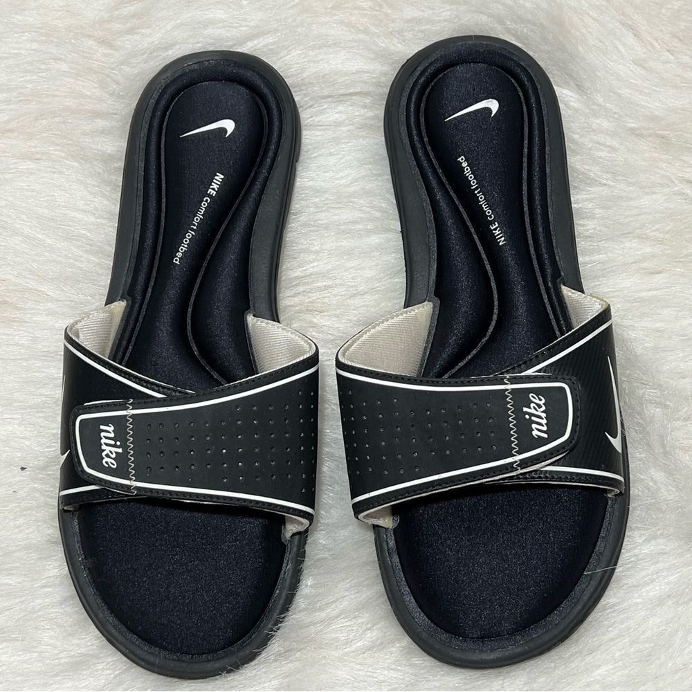 Nike Comfort Slide Memory Foam Black Women's Slide/Flip Flop/Sandal -- 11 - Picture 5 of 12